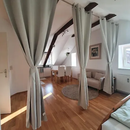 公寓 Altbau Dachgeschosswohnung Mitten In *